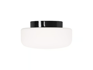 SOLENNE - Matt opal glass and porcelain wall lamp / ceiling lamp _ Ifö Electric